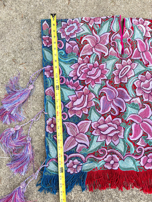 Vintage Zinacantan Poncho Chiapas Mexico