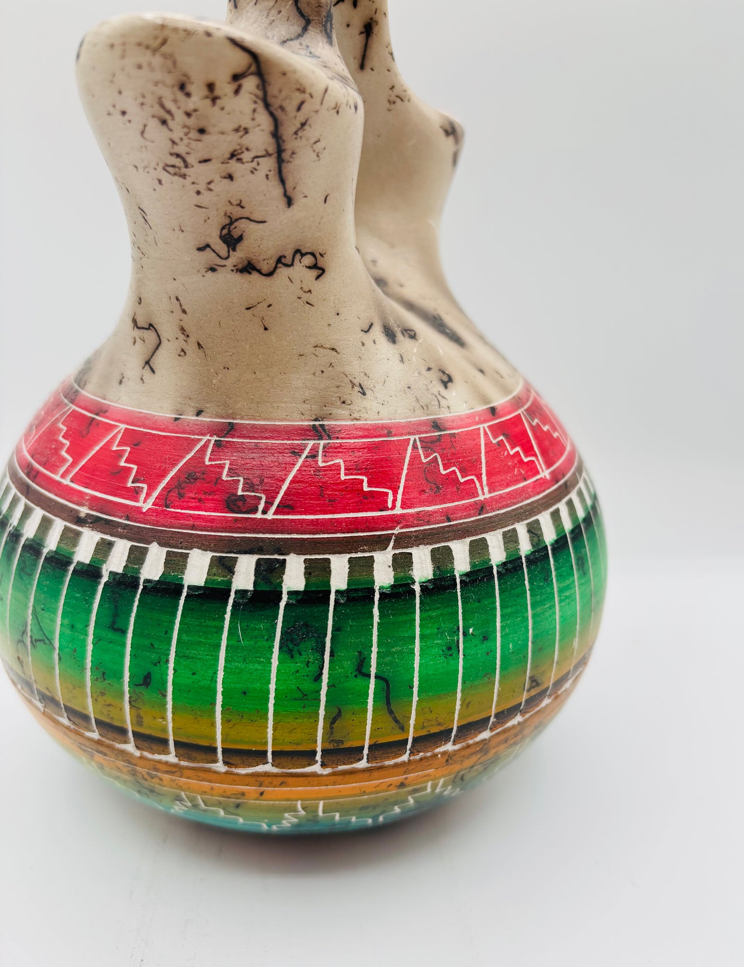 Vintage Navajo Wedding Vase Pottery 