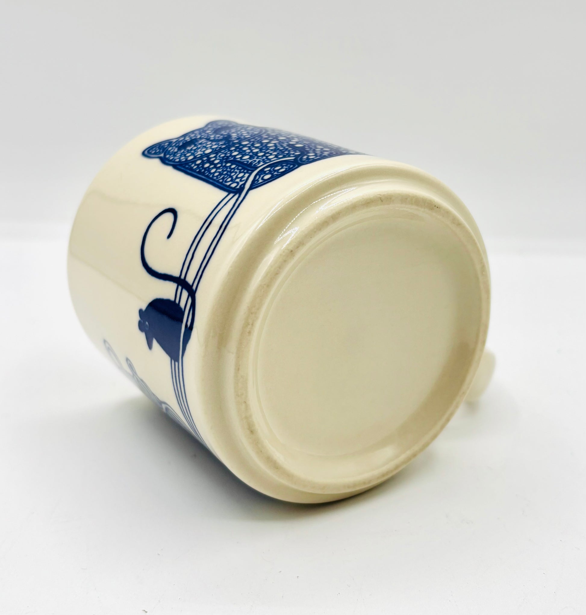 Blue Le Chat Cat by Taylor & NG San Francisco Vintage Mug 