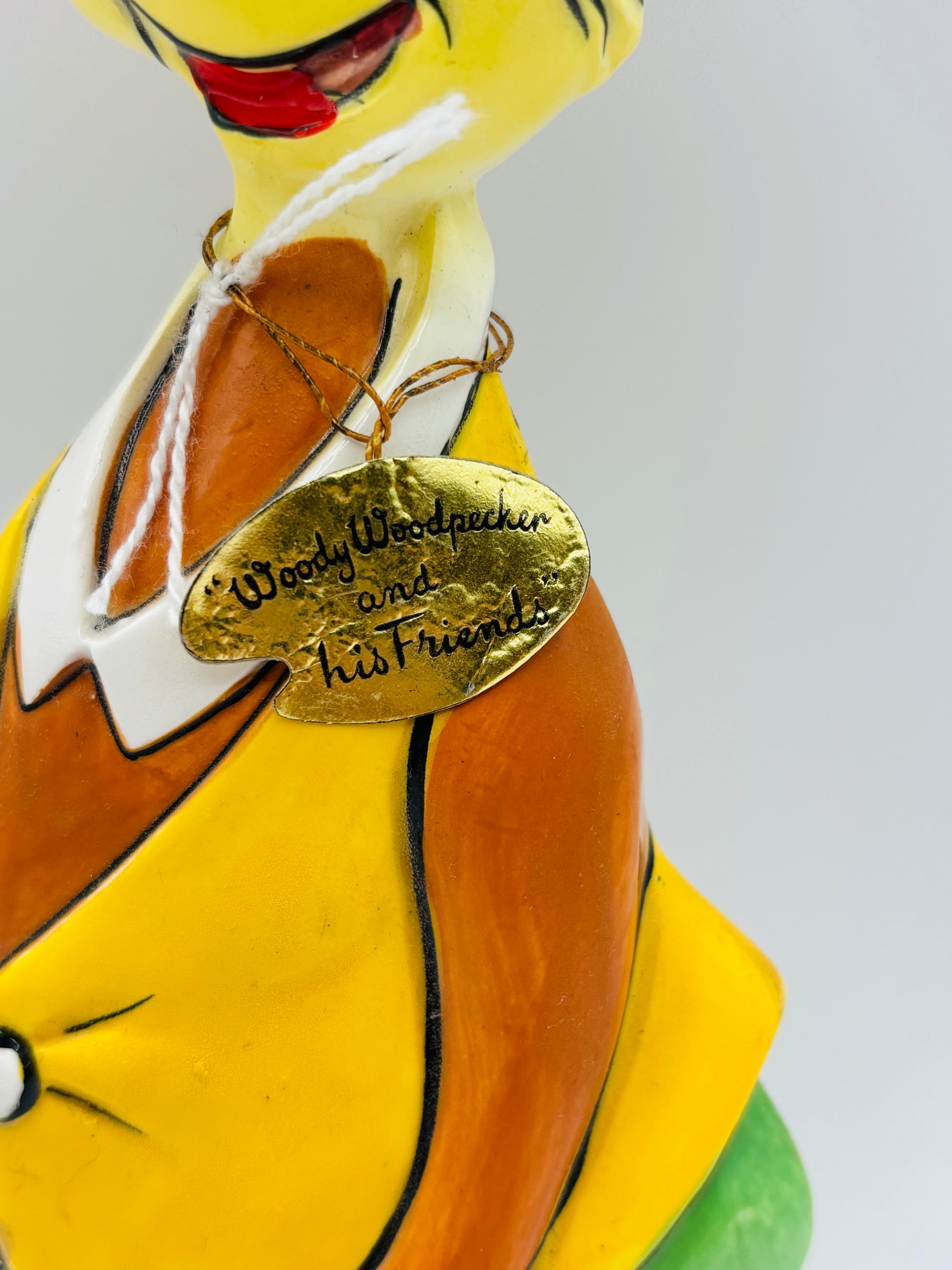 Vintage Windy Bear Wall Hanging Figurine by Napco (circa 1958) 