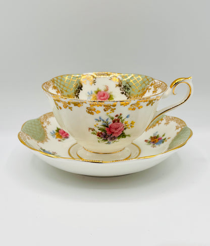 Vintage Royal Albert "Josephine" Empress Series Bone China Tea Set 