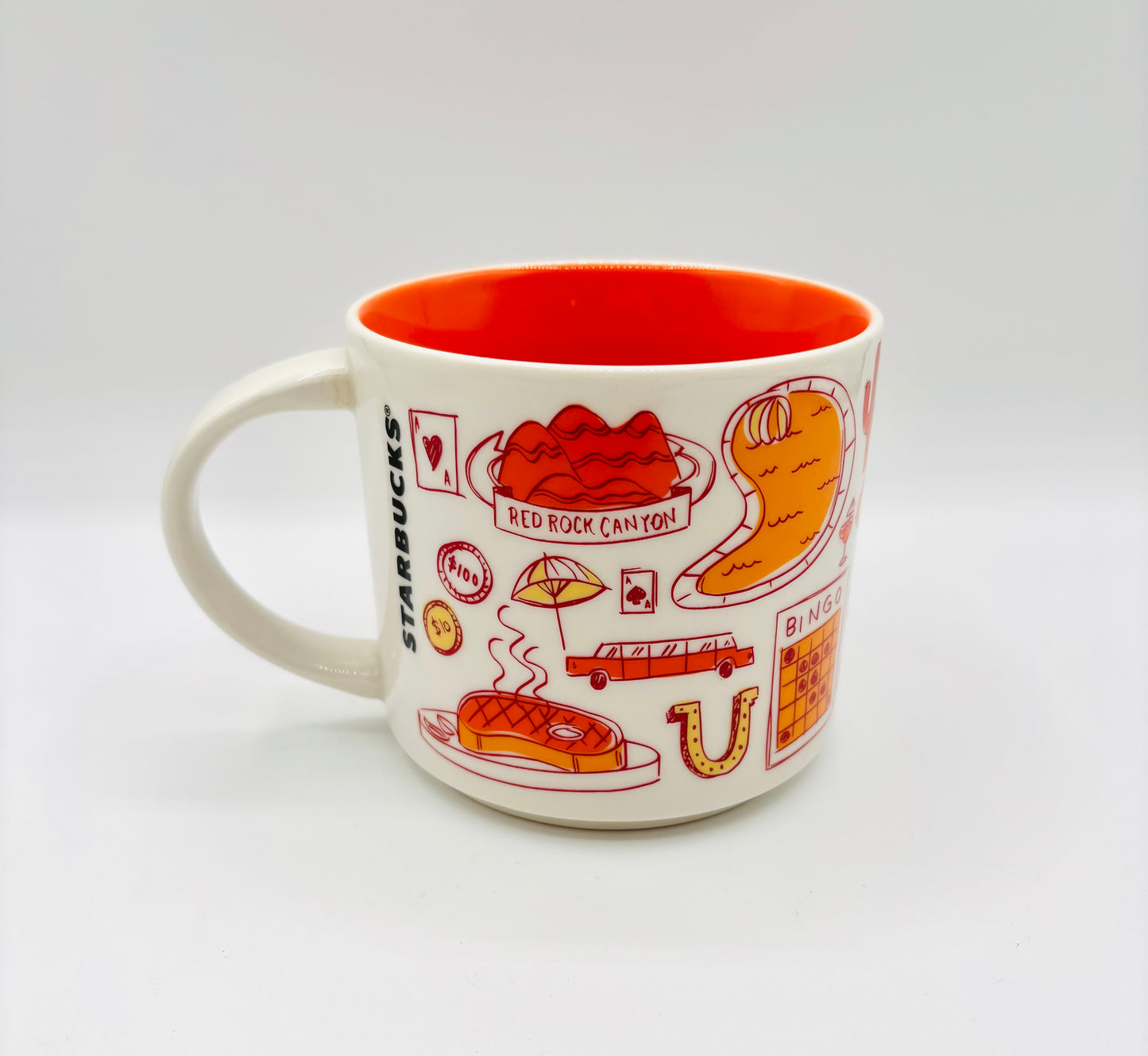 Discontinued Starbucks Las Vegas "Been There" Series Mug 