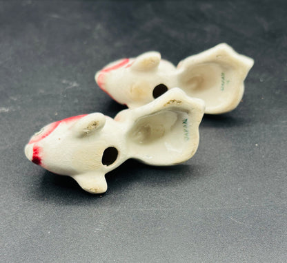 Vintage Koi Fish Salt & Pepper Shakers – Porcelain, Made in Japan