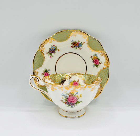 Vintage Royal Albert "Josephine" Empress Series Bone China Tea Set 