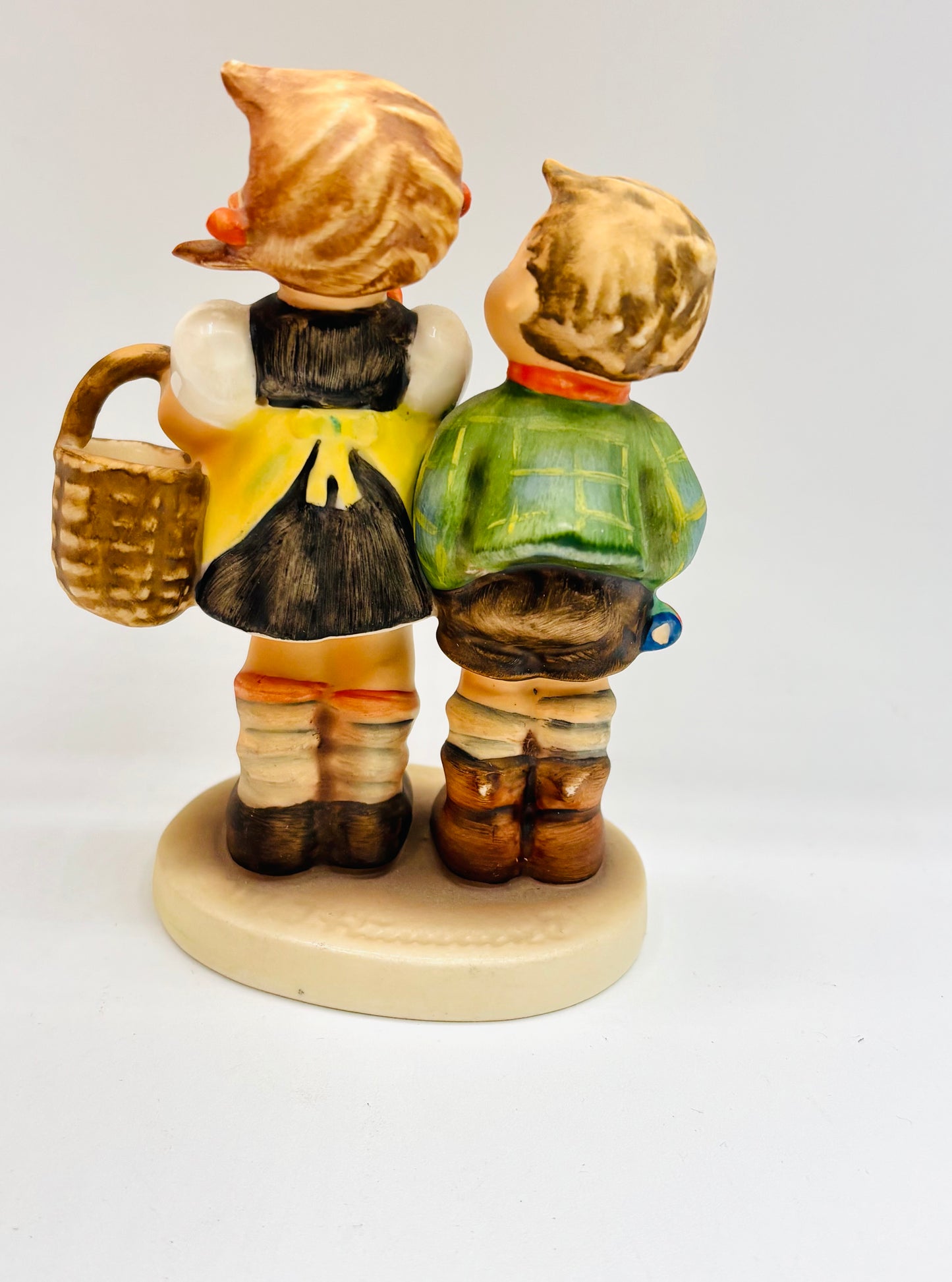 Hummel by Goebel To Market #49/3/0 Boy Girl with Basket Figurine 