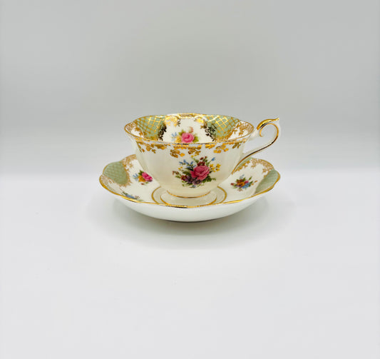 Vintage Royal Albert "Josephine" Empress Series Bone China Tea Set 