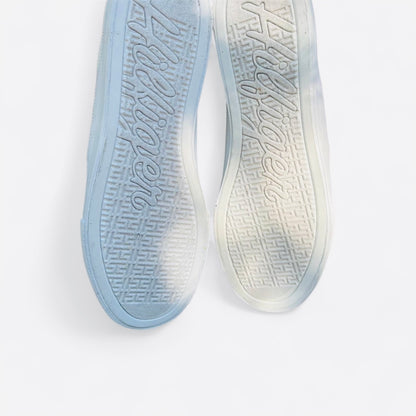 Like New Tommy Hilfiger White Sneakers with Blue and Red Accents – Women’s Casual Shoes 