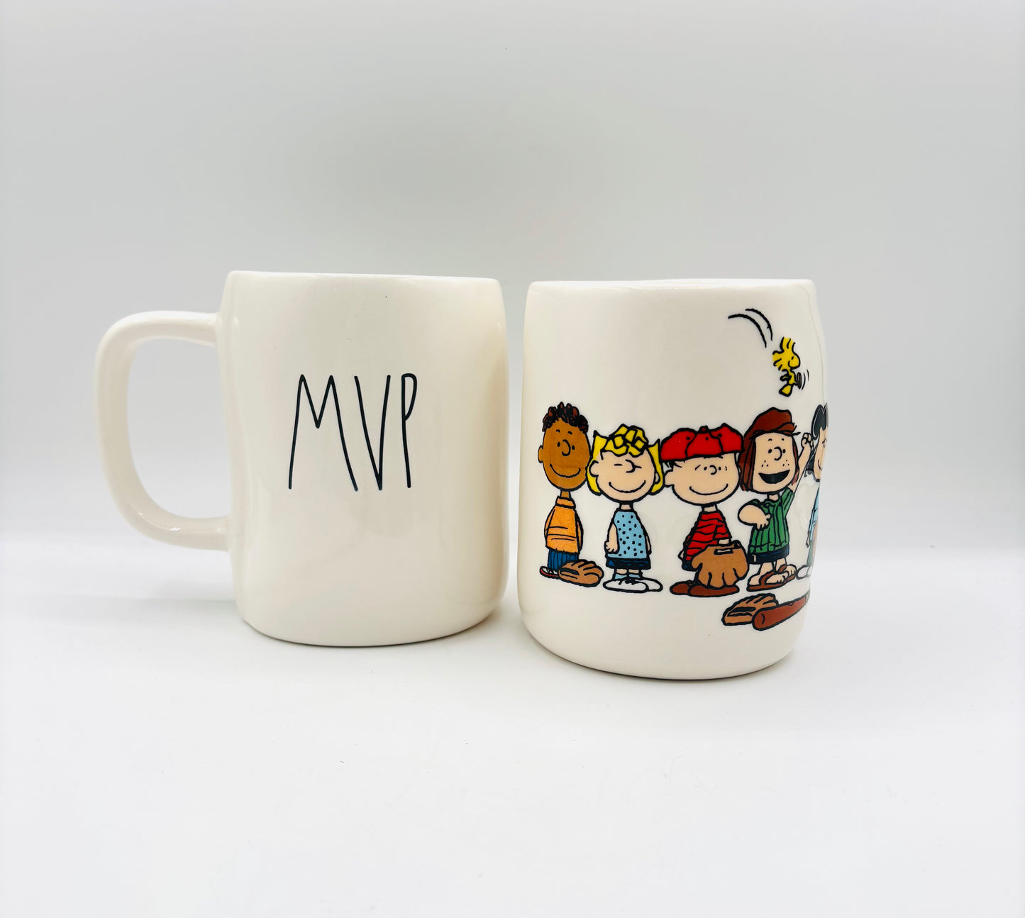 Your Choice Rae Dunn Peanuts Game Day Mugs "MVP & Game Day" 
