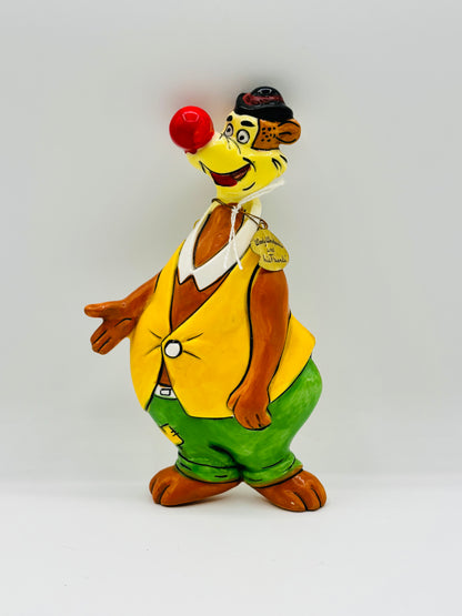 Vintage Windy Bear Wall Hanging Figurine by Napco (circa 1958) 