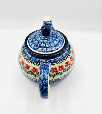 Boleslawiec Ceramika Tea Pot 