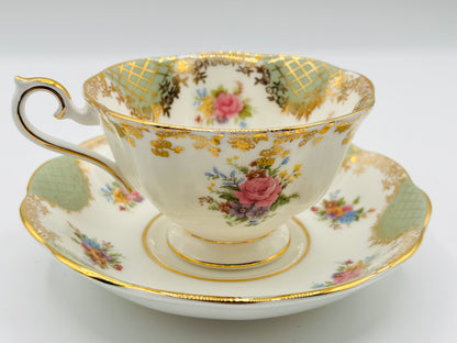 Vintage Royal Albert "Josephine" Empress Series Bone China Tea Set 