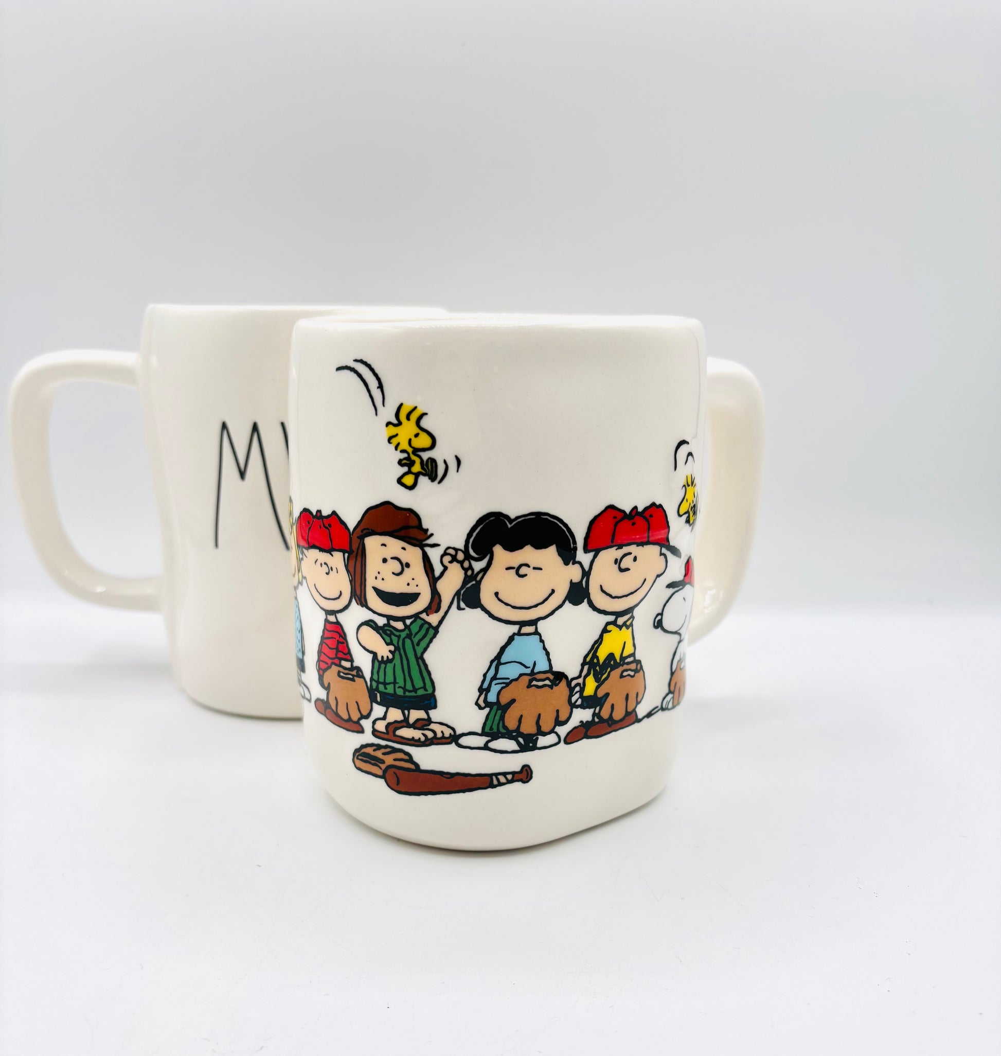 Your Choice Rae Dunn Peanuts Game Day Mugs "MVP & Game Day" 