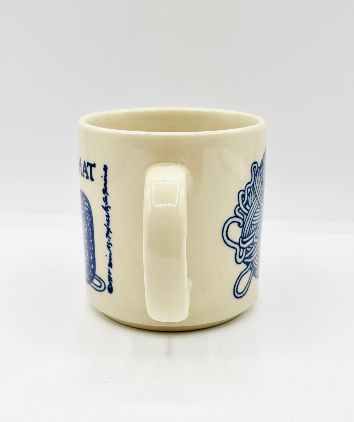 Blue Le Chat Cat by Taylor & NG San Francisco Vintage Mug 