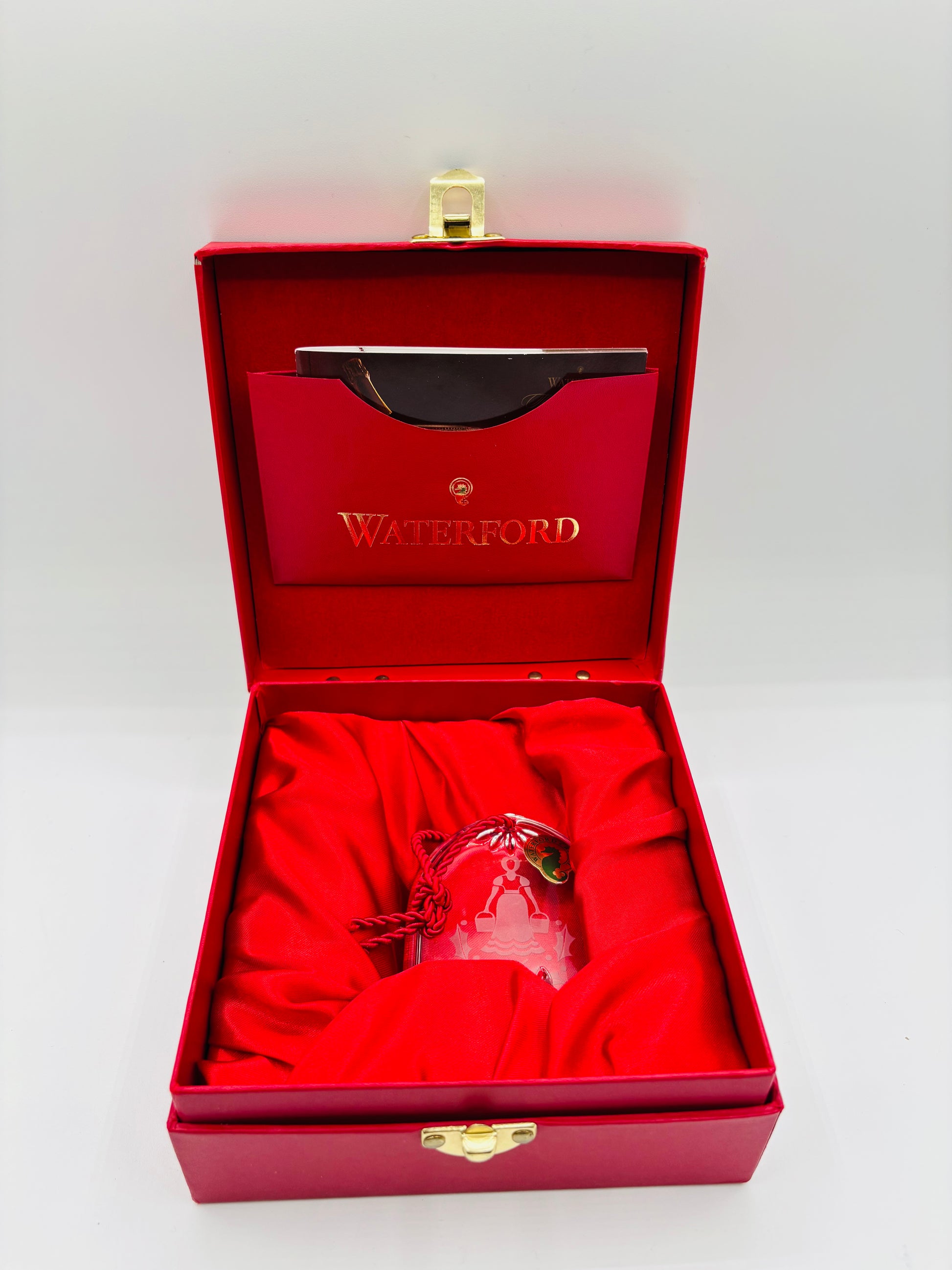 Limited Edition Waterford "8 Maids Milking" Christmas Ornament 