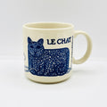 Blue Le Chat Cat by Taylor & NG San Francisco Vintage Mug 