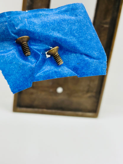 Vintage Victorian Style Pisano GFI Cover Solid Brass Light Switch Plaque 