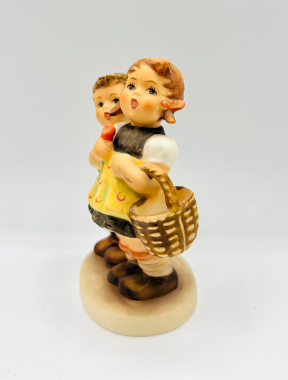Hummel by Goebel To Market #49/3/0 Boy Girl with Basket Figurine 