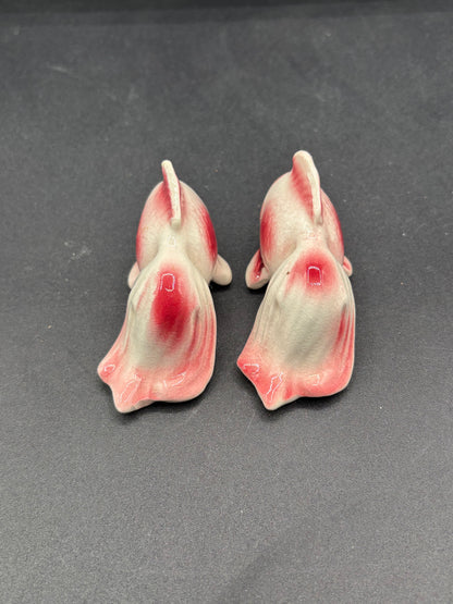 Vintage Koi Fish Salt & Pepper Shakers – Porcelain, Made in Japan