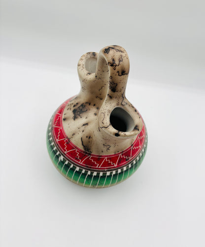 Vintage Navajo Wedding Vase Pottery 